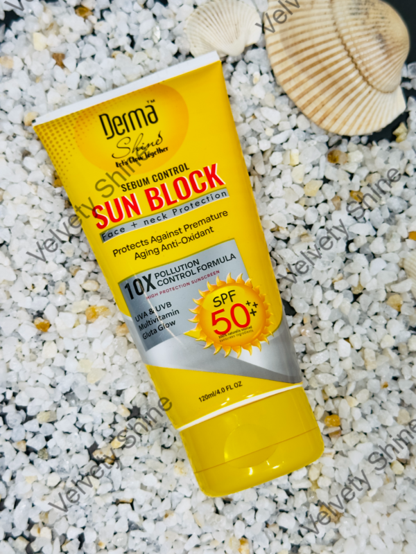 Derma Shine Sunblock (SPF 50)-120ml