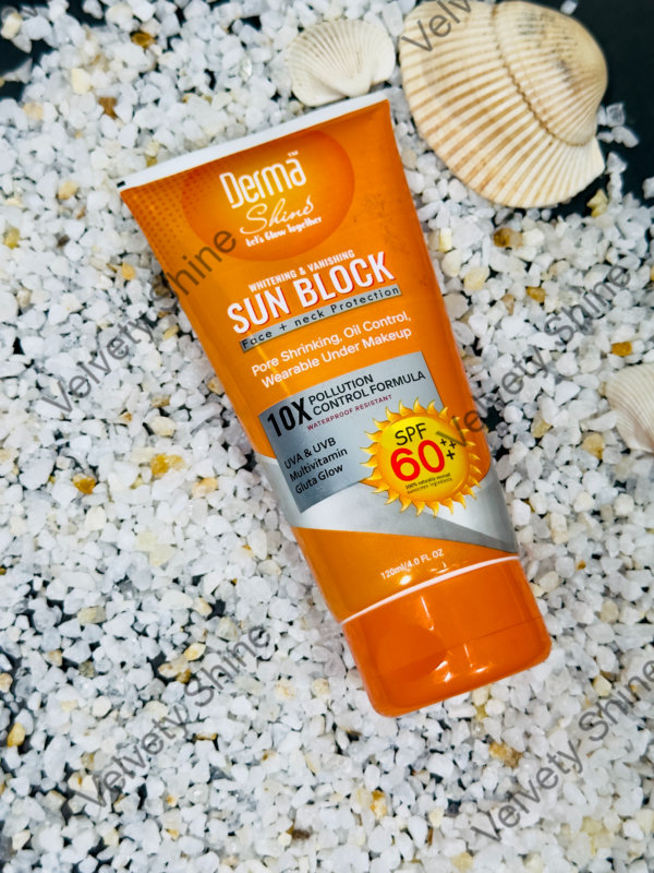 Derma Shine Sunblock (SPF 60)-120ml