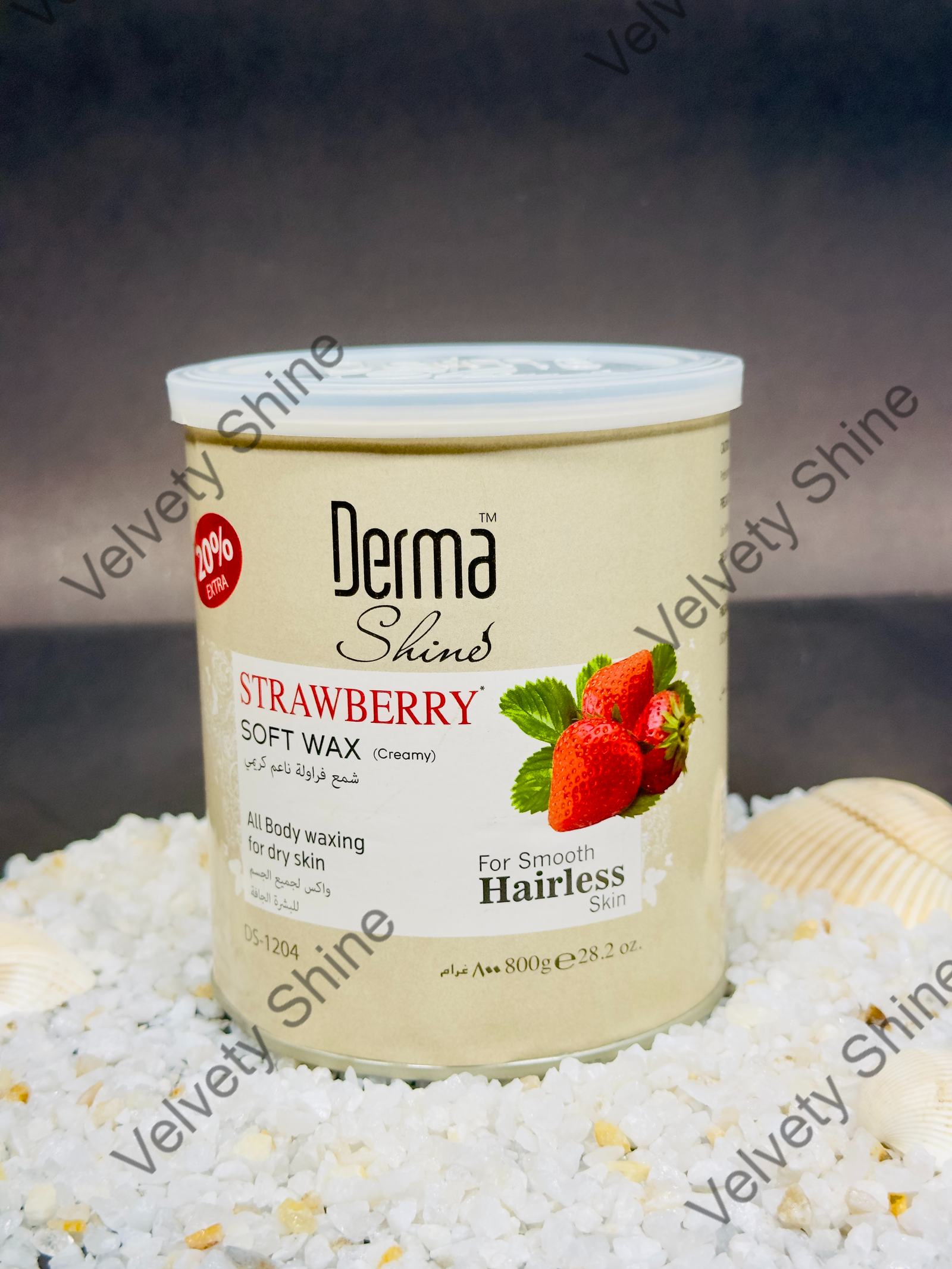 Derma Shine Strawberry Soft Wax