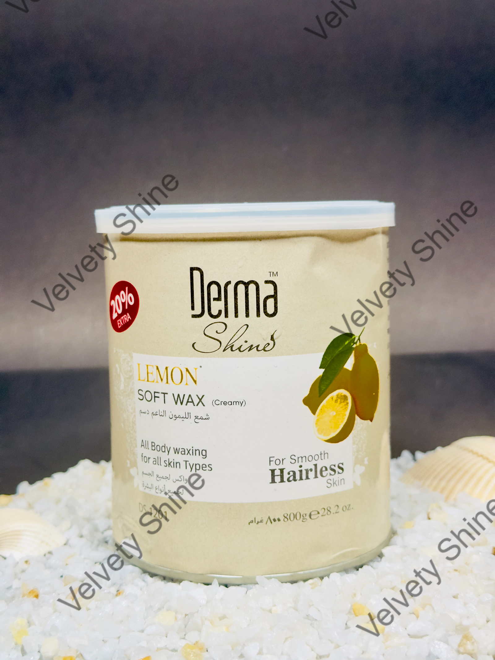 Derma Shine Lemon Soft Wax
