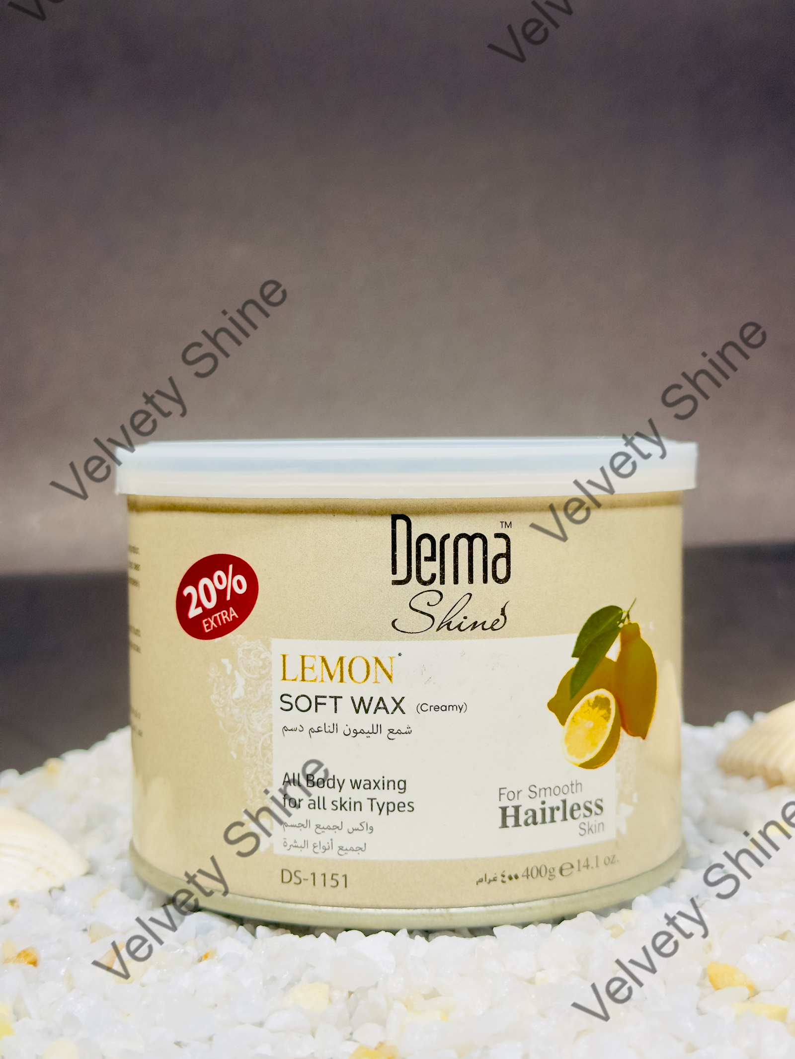 Derma Shine Lemon Soft Wax