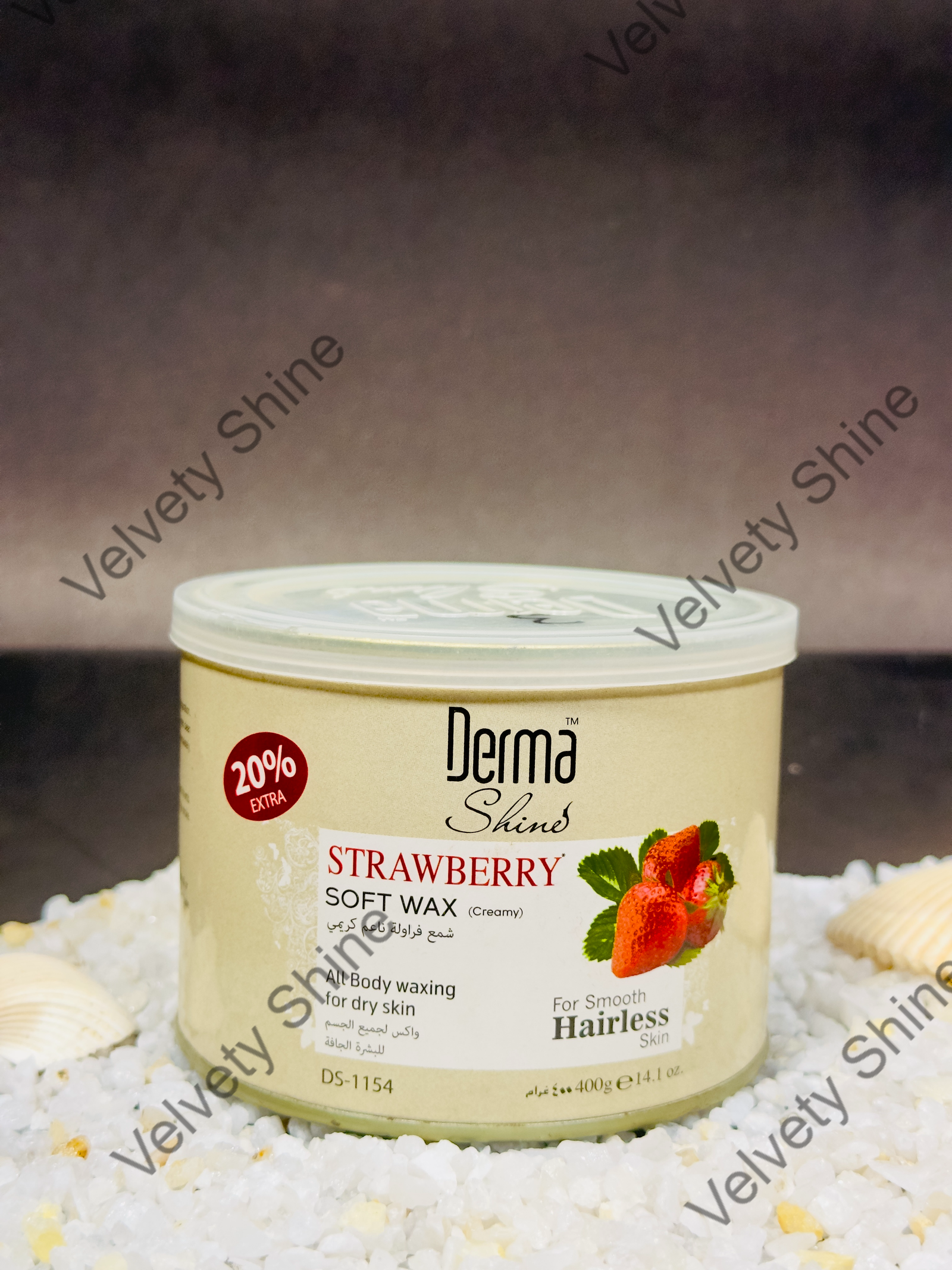 Derma Shine Strawberry Soft Wax