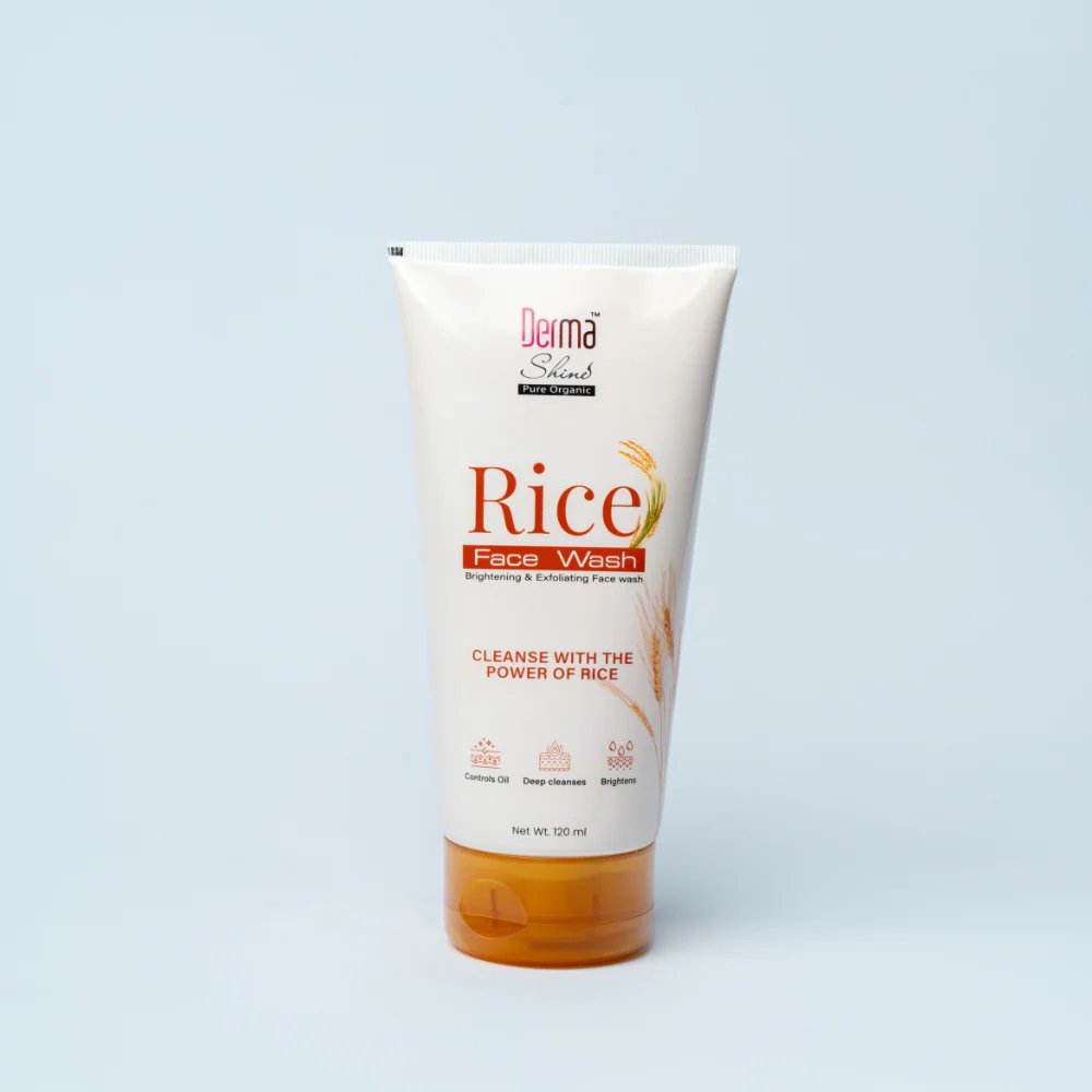 Derma Shine Rice Face wash