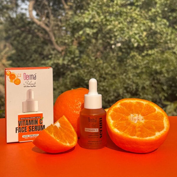 Derma Shine Vitamin C Face Serum With Hyaluronic Acid 30ml