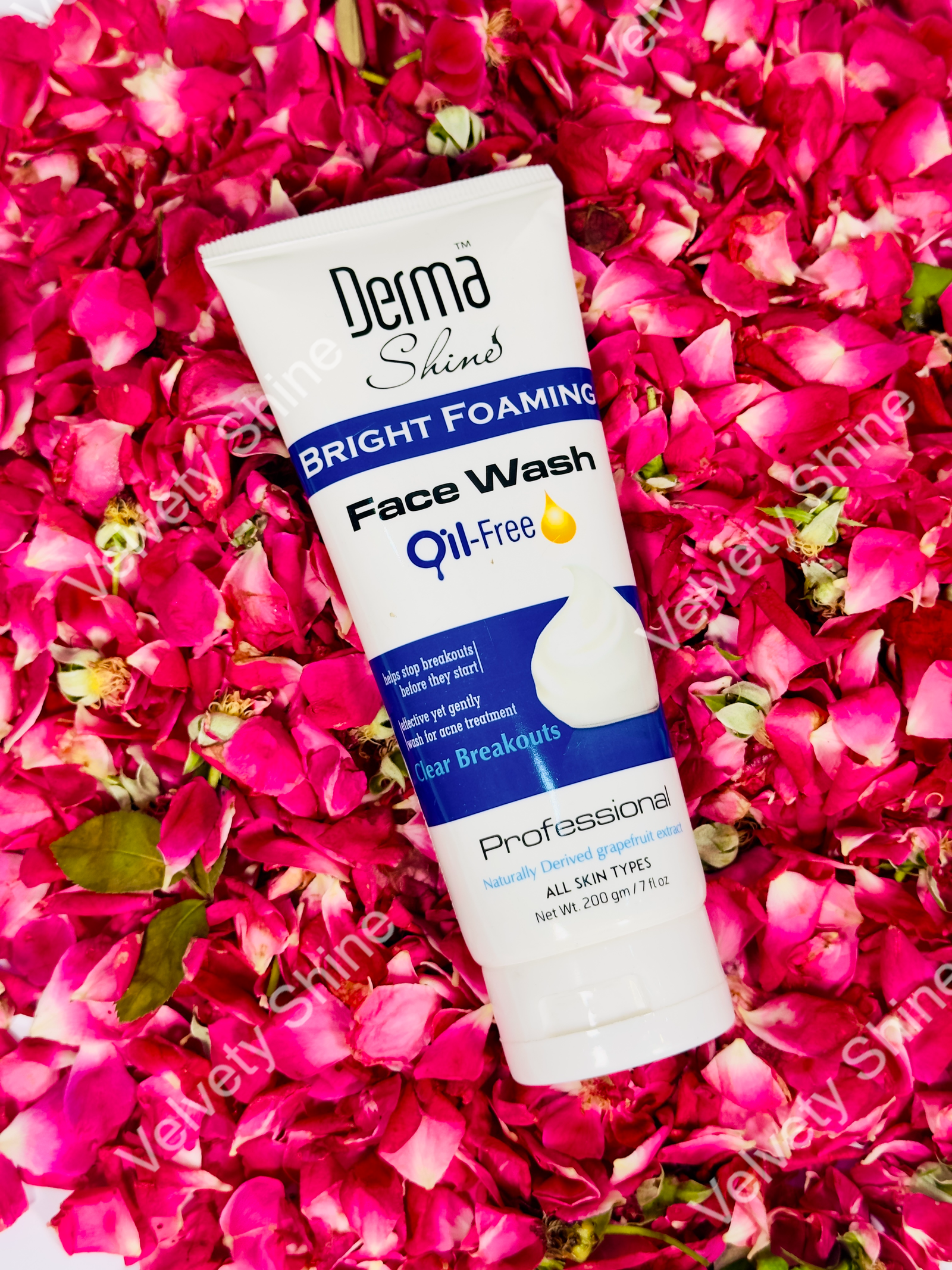 Derma Shine Oil Free Foaming Face Wash